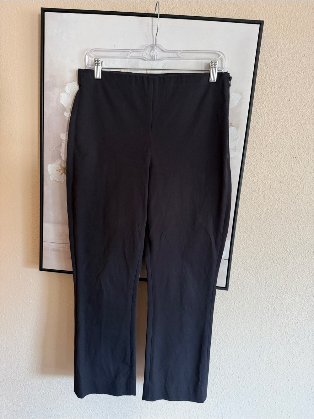 Everlane The Side-Zip Stretch Cotton Pants Pull On Trousers